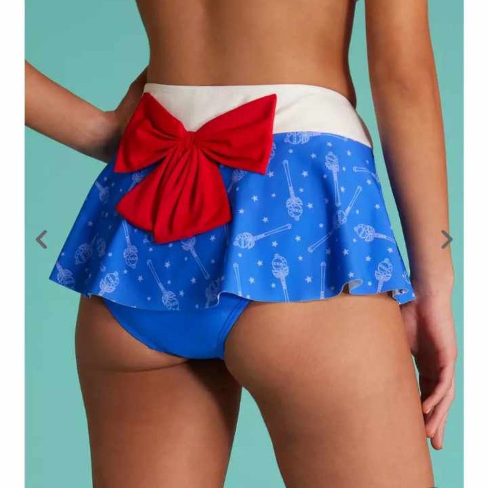 Sailor Skirted Bow Crescent Moon Bottoms New Tags Sz 1 - Picture 6 of 6